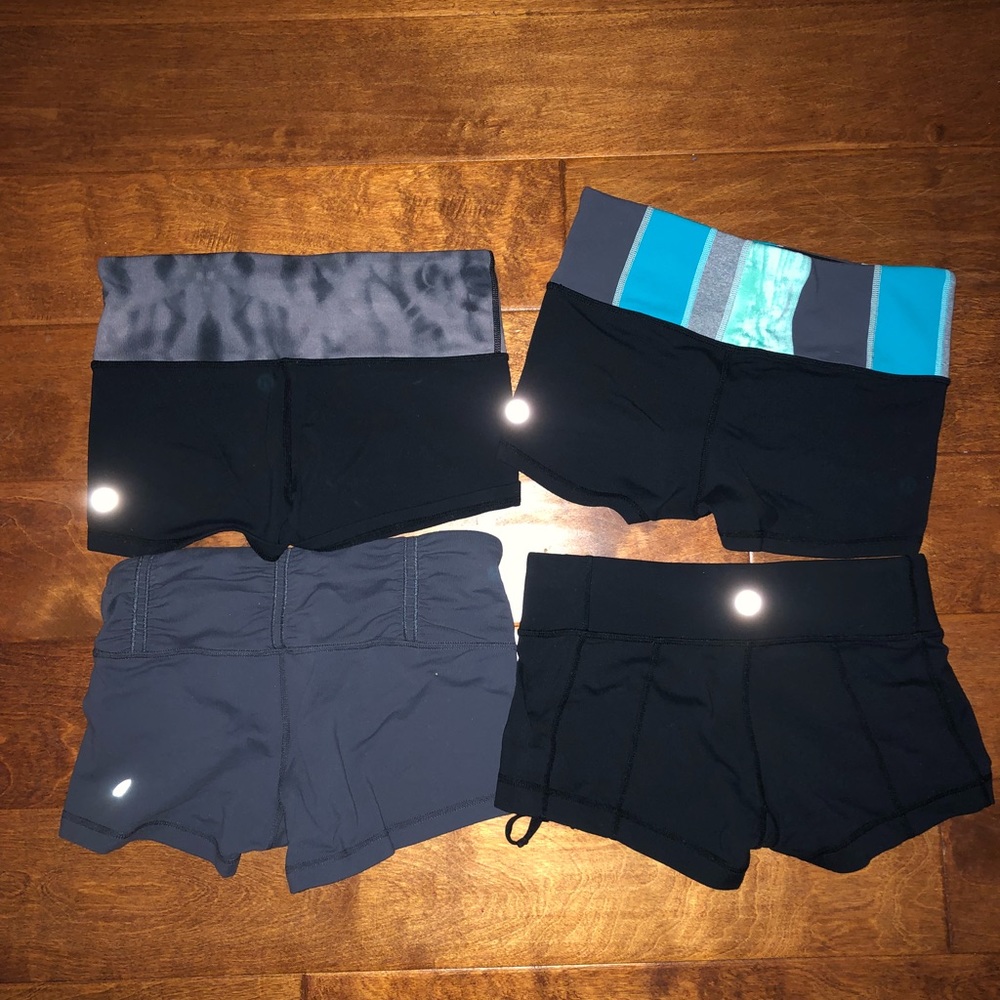 BUNDLE LULULEMON SPANDEX SHORTS